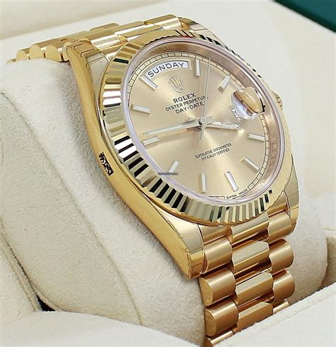 mens gold rolex presidential|rolex day date 228238.